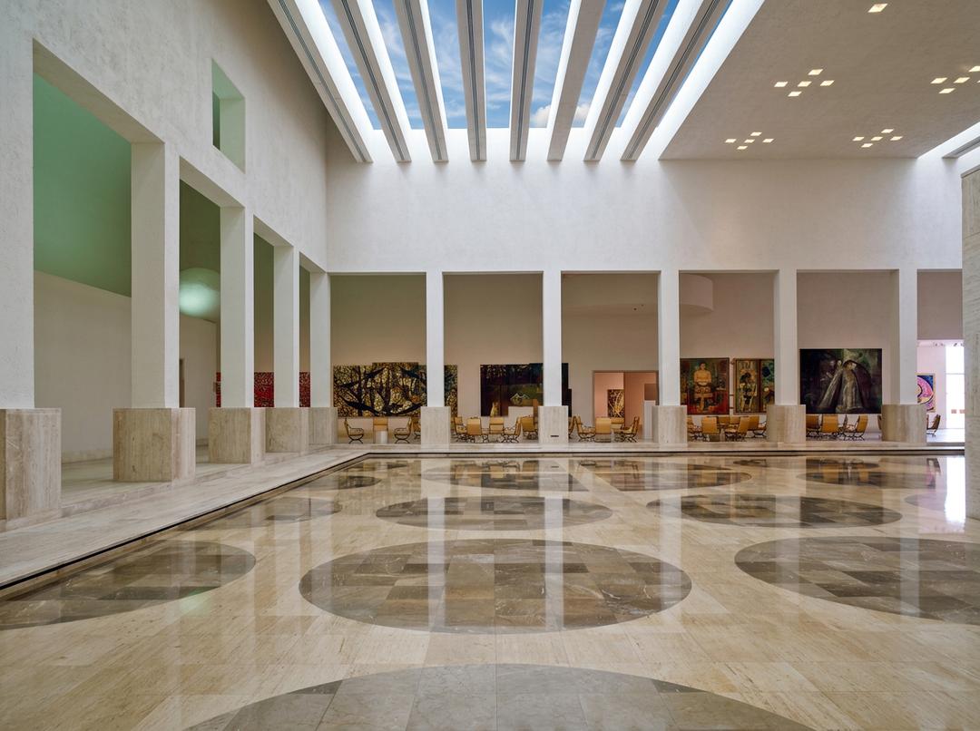 Fachada del Museo de Arte Contemporáneo de Monterrey