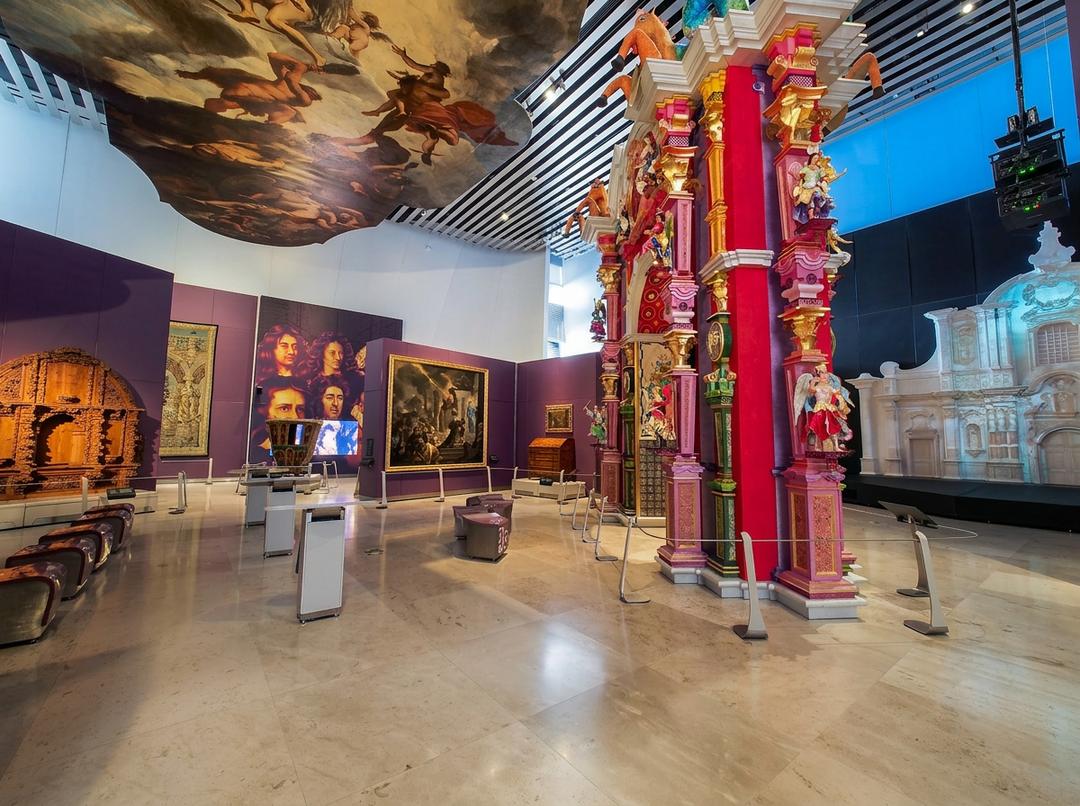 Fachada del Museo Internacional del Barroco, Puebla