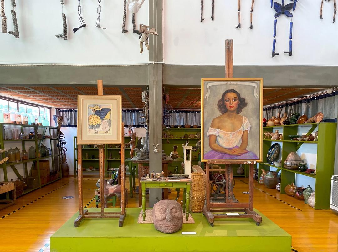 Fachada Casa Diego Rivera en Coyoacán